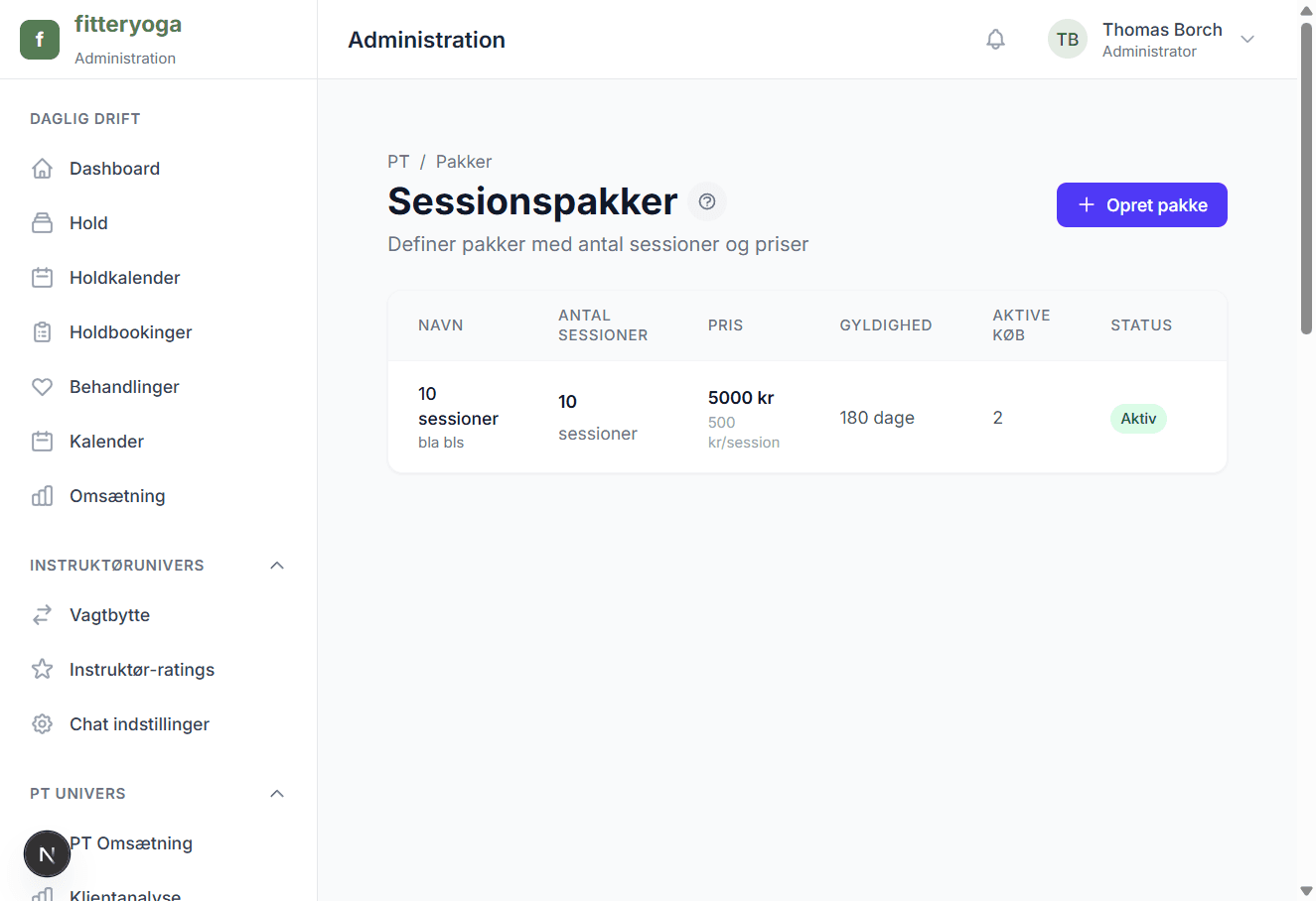 Sessionspakker
